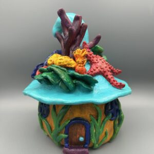 De blauwe koraalhut